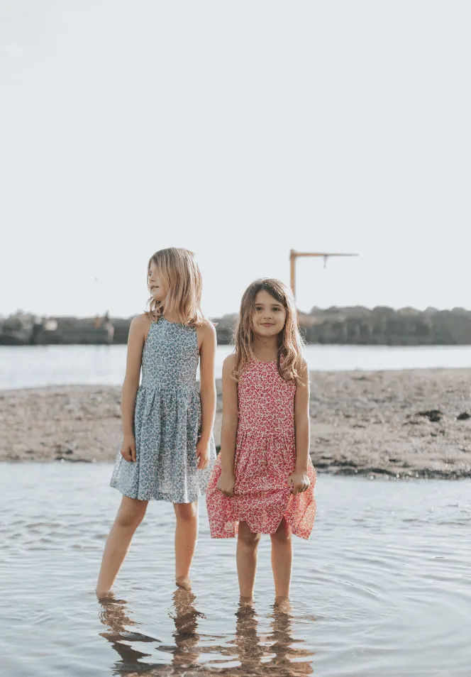 Ribes Dress - Red Liberty