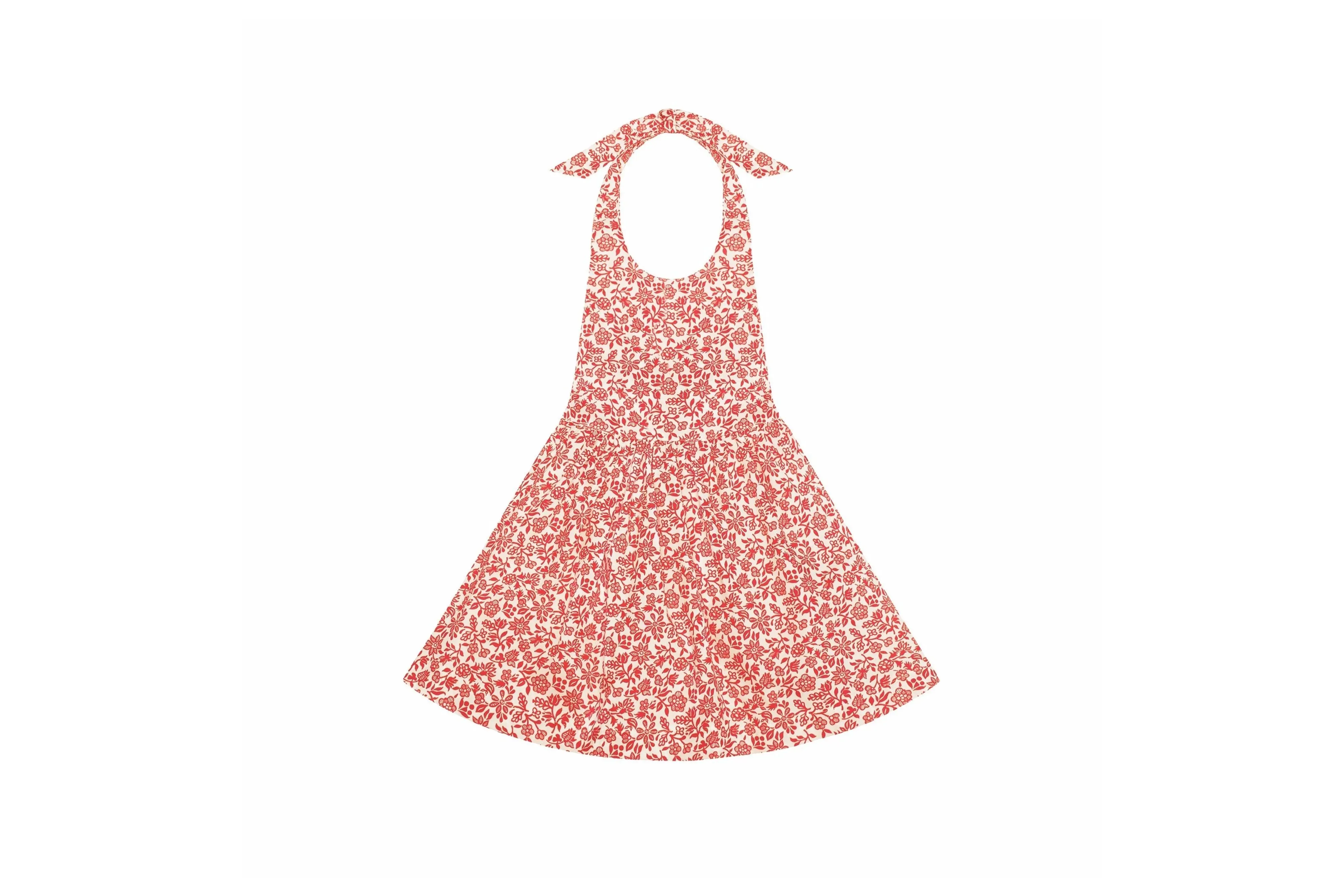Ribes Dress - Red Liberty