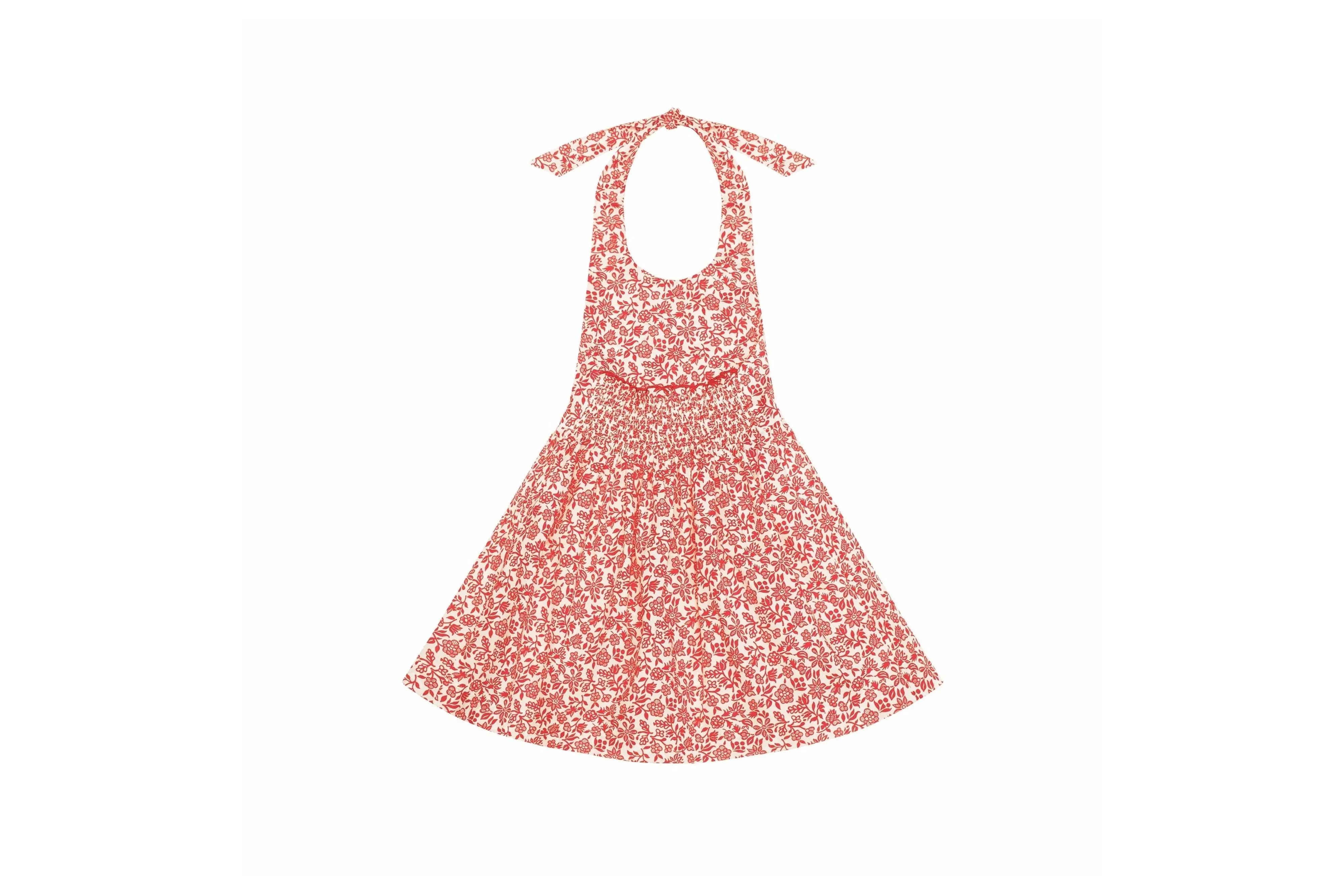 Ribes Dress - Red Liberty