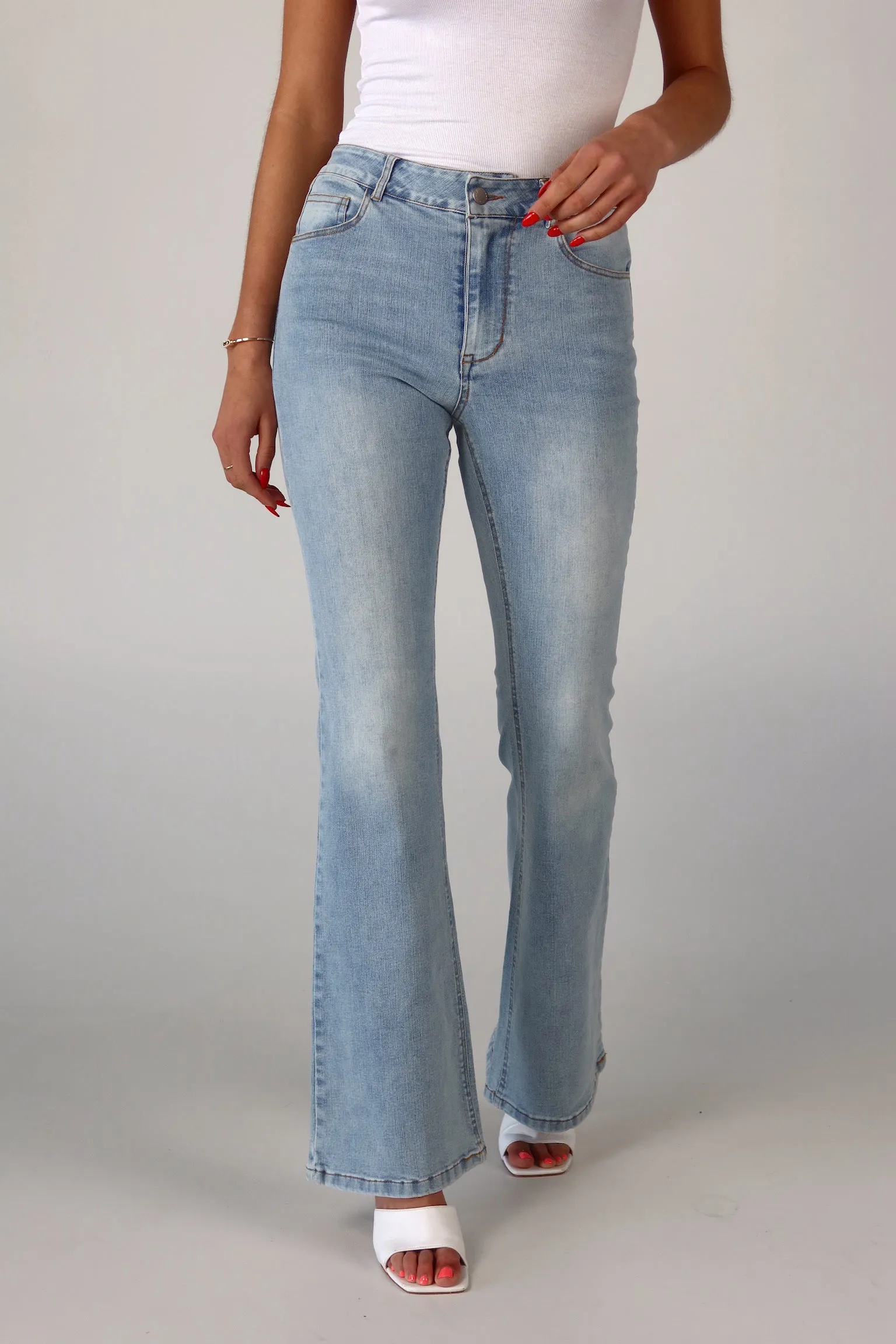 Skyler High Waisted Denim