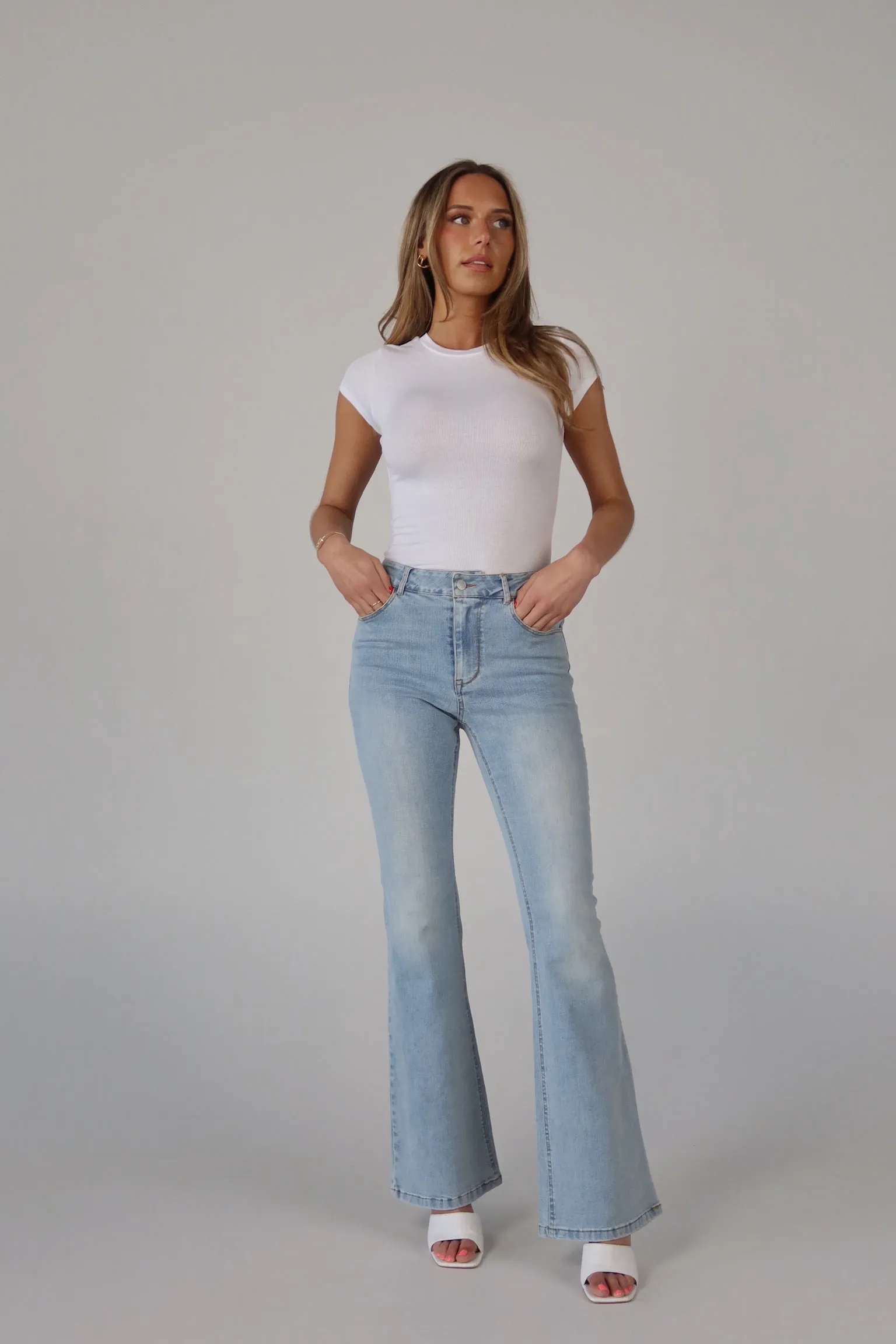 Skyler High Waisted Denim