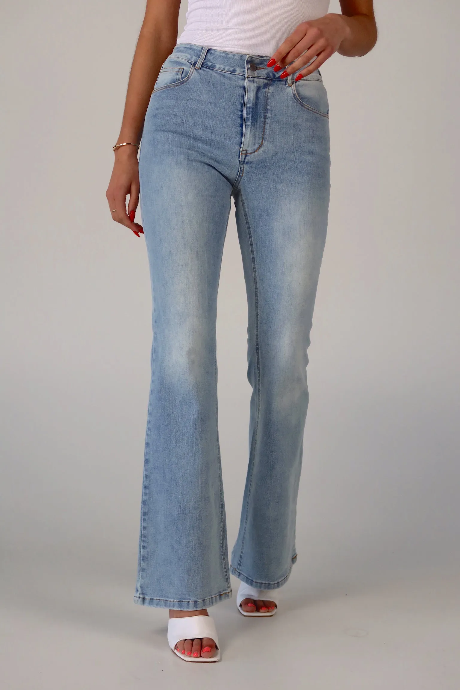 Skyler High Waisted Denim