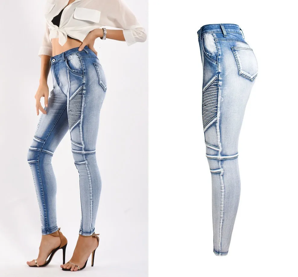 Slim Elastic Denim Pencil jeans