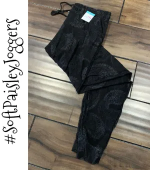 Soft Paisley Joggers