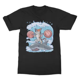Squat N' Surf Calico Cat T-shirt (UK)