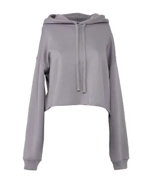 Storm - Women's cropped fleece hoodie