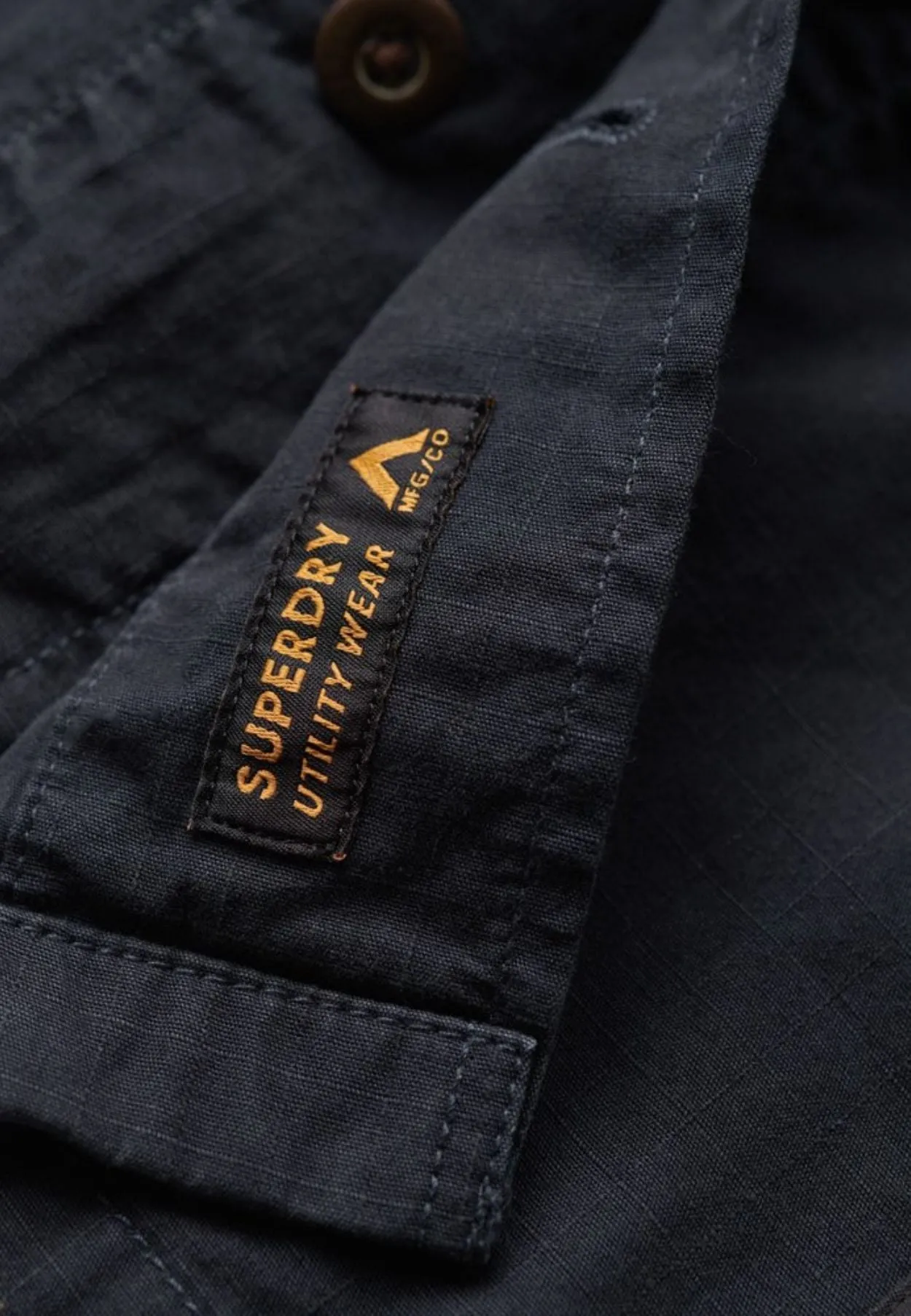 Superdry Military Overshirt Jacket | Eclipse Navy