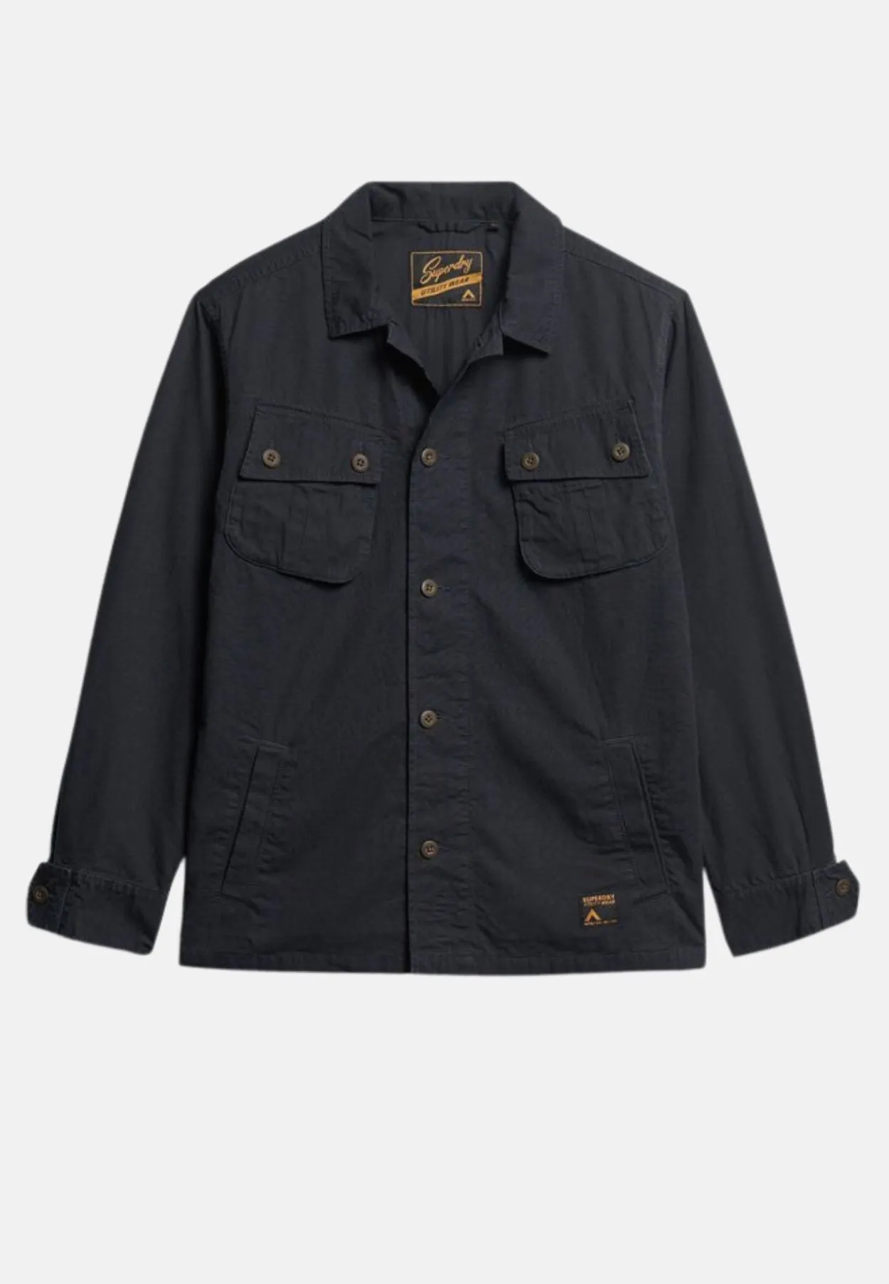Superdry Military Overshirt Jacket | Eclipse Navy