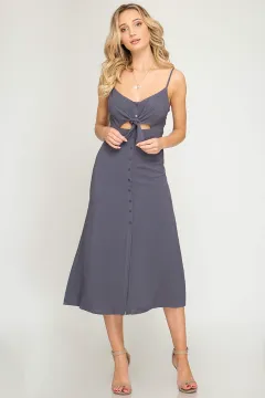 Uptown Girl Midi Dress