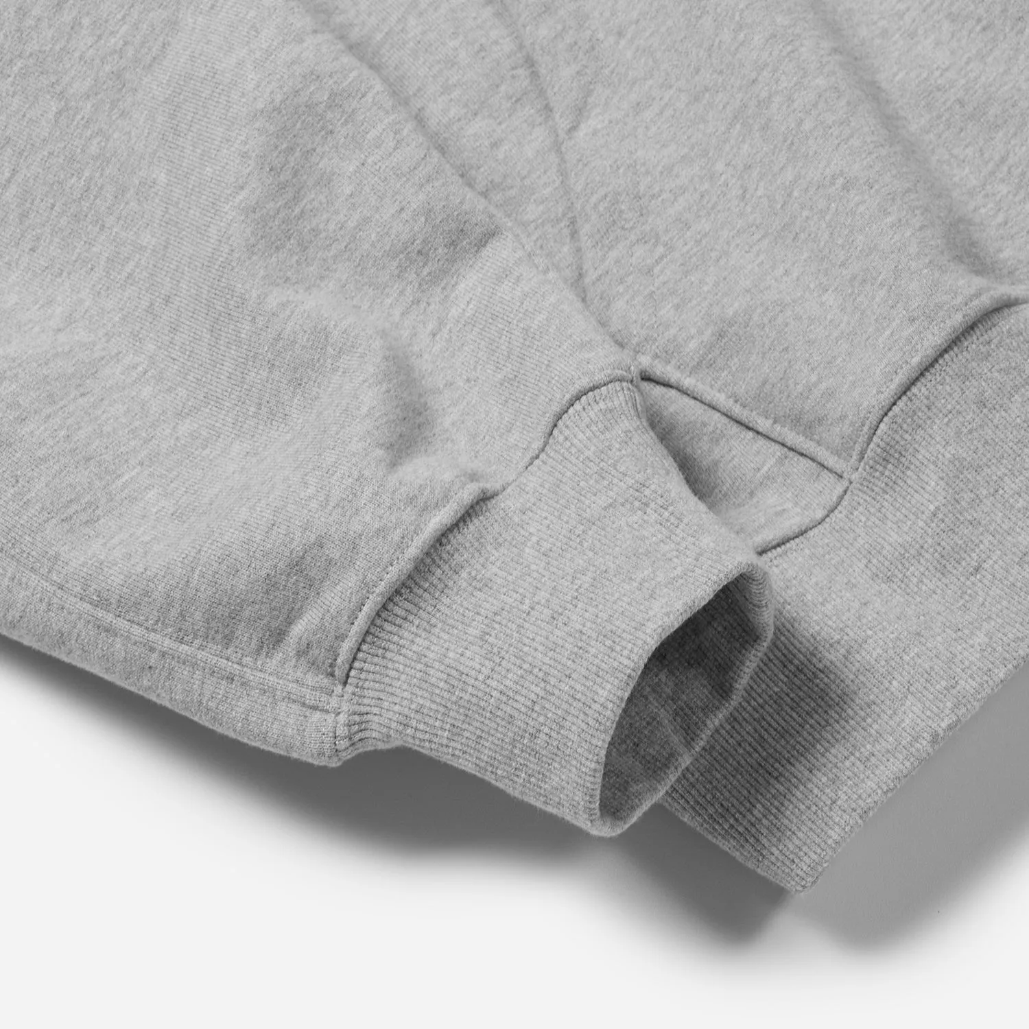 US ARMED FORCES POP OVER HOODIE - GREY