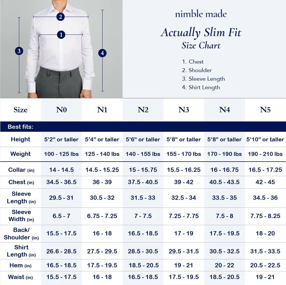 White Button Up Collar Dress Shirt | The Bai