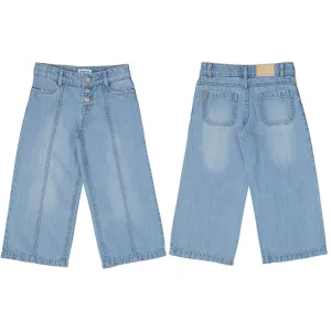 Wide Leg Denim Pants