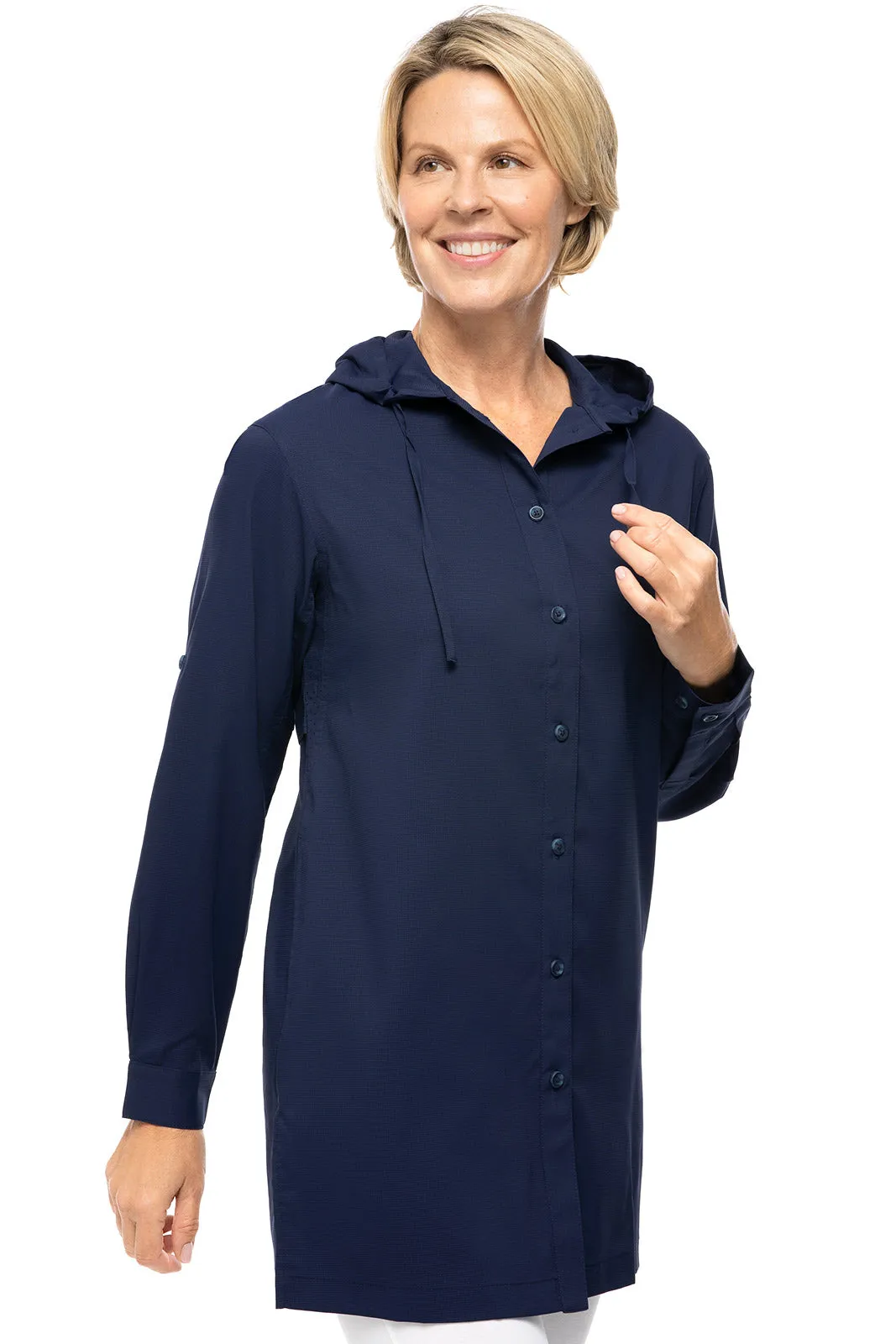 Women's Iztapa Beach Shirt  |  Navy