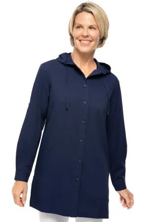 Women's Iztapa Beach Shirt  |  Navy