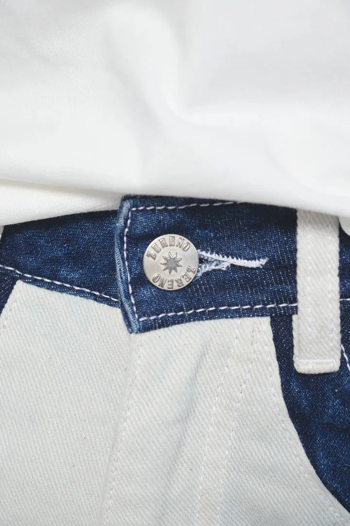 Zereno - Dual Reality JEANS: Blue Contrast Blue